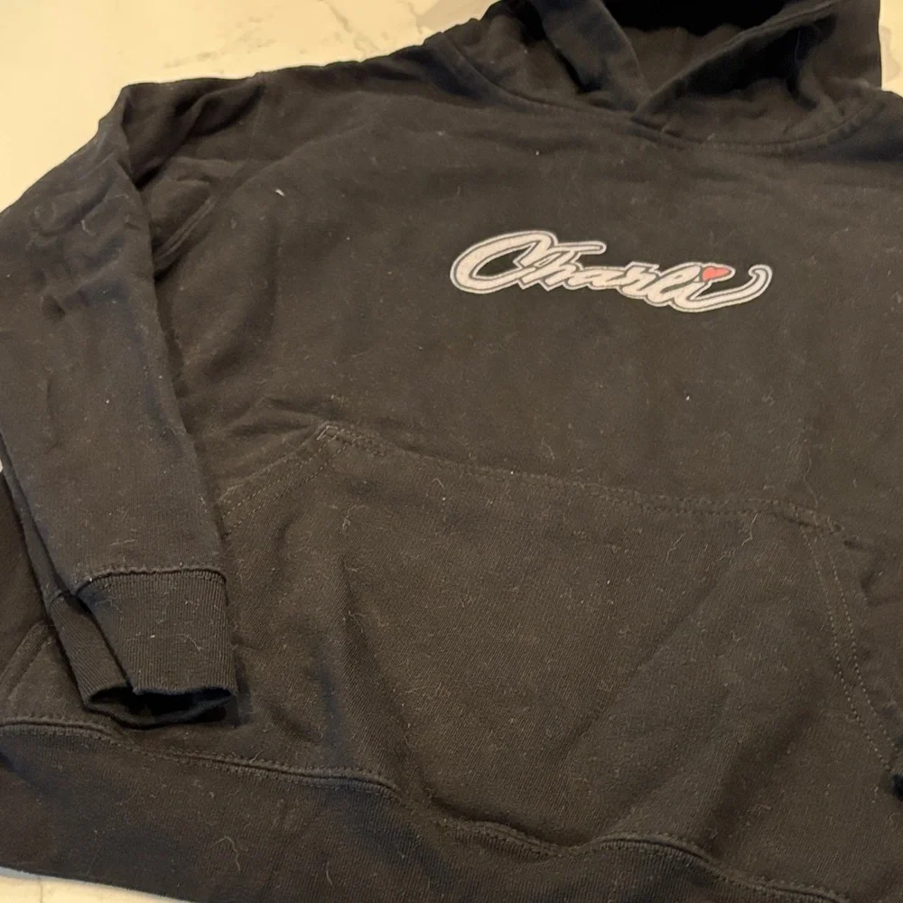 Black Charli D’amelio Hoodie with Logo